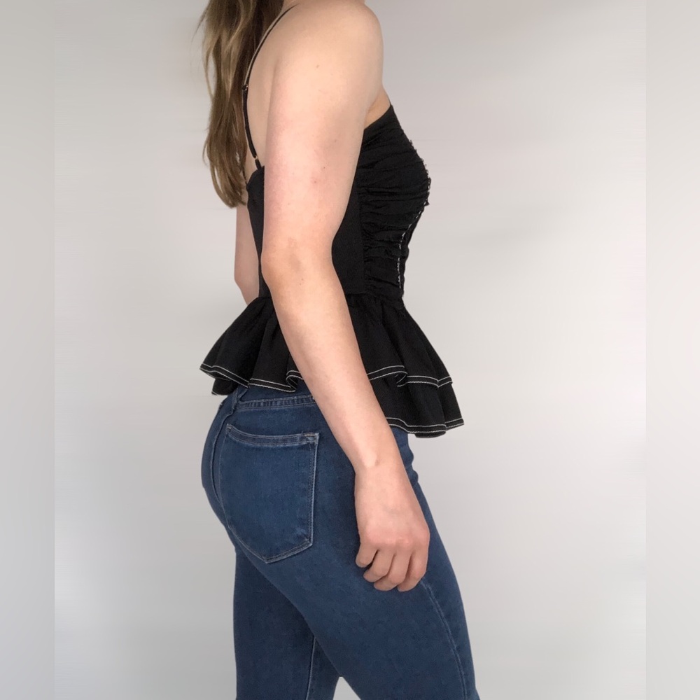 Tularosa Rayna Top‎ in Black & White